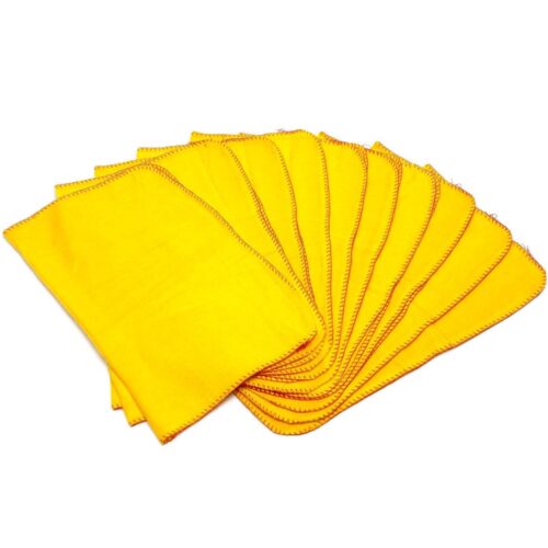 Premium Yellow Duster Cloth – Soft, Durable & Multi-Purpose Cleaning Cloth
