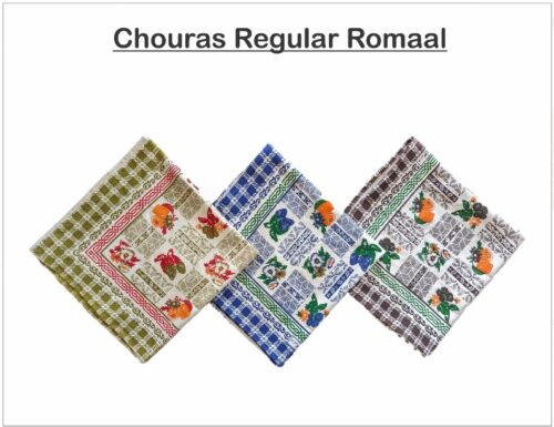 Choras Regular Romall 2 Choras Roti Romall/Squere Roti Romall/ Dasterkhawan