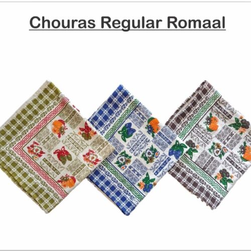 Choras Regular Romall 2 Choras Roti Romall/Squere Roti Romall/ Dasterkhawan