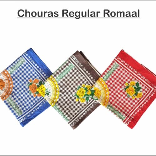 Choras Regular Romall 3 Choras Roti Romall/Squere Roti Romall/ Dasterkhawan