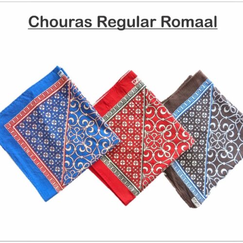 Choras Regular Romall 5 Choras Roti Romall/Squere Roti Romall/ Dasterkhawan