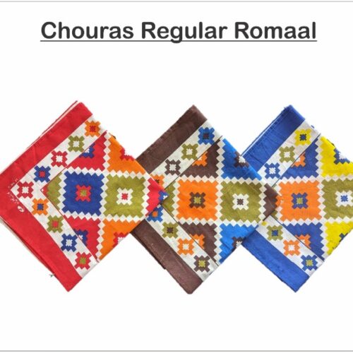 Choras Regular Romall 6 Choras Roti Romall/Squere Roti Romall/ Dasterkhawan